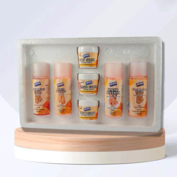 Menicure pedicure treatment kit