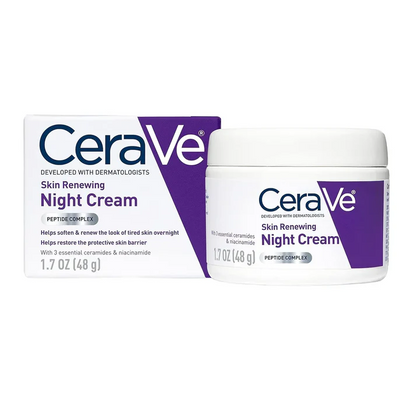 CeraVe 4-In-1 Skincare Kit – Cleanser, Serum, Night Cream & Sunblock For Healthy, Radiant Skin