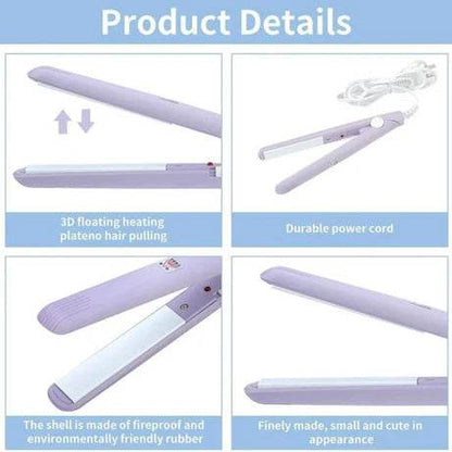 Mini Portable Hair Straightener For Women